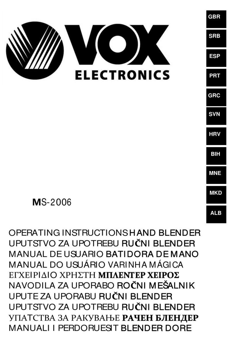 VOX electronics MS-2006 Manual de usuario