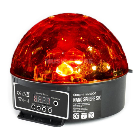 Lightmaxx Nano Sphere Six Manual de usuario