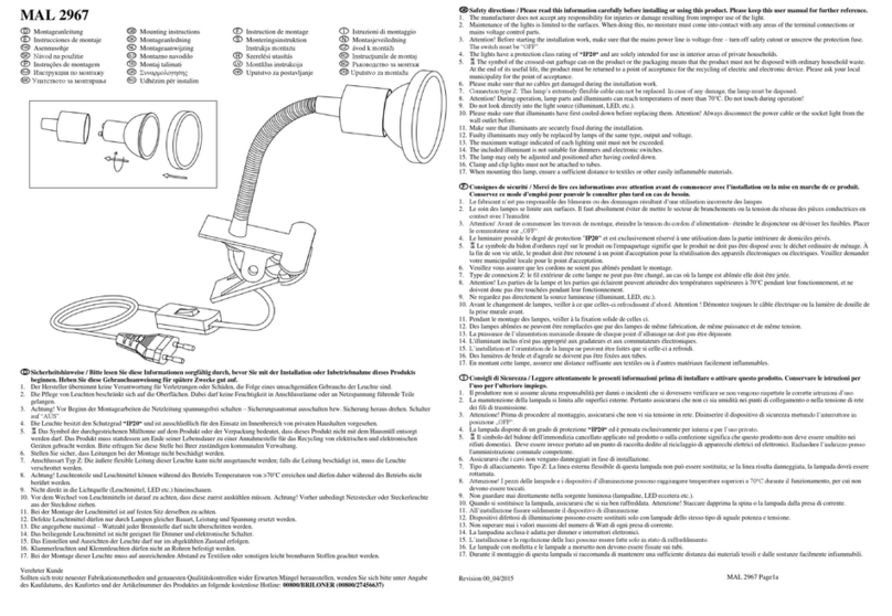 Briloner MAL 2967 Manual de usuario
