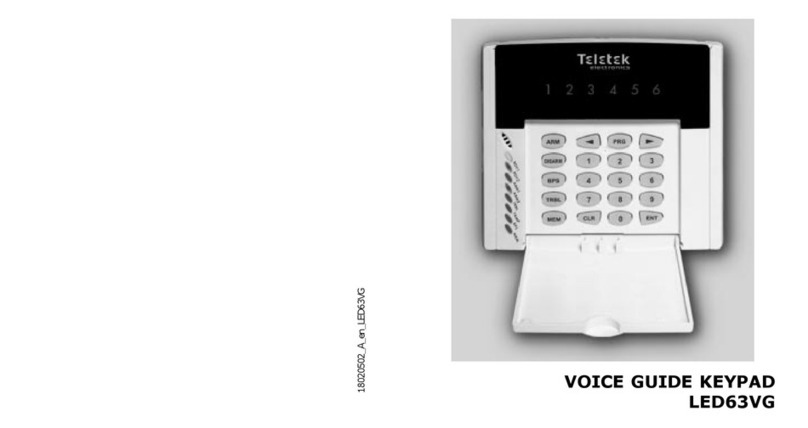 Teletek electronics LED63VG Manual de usuario