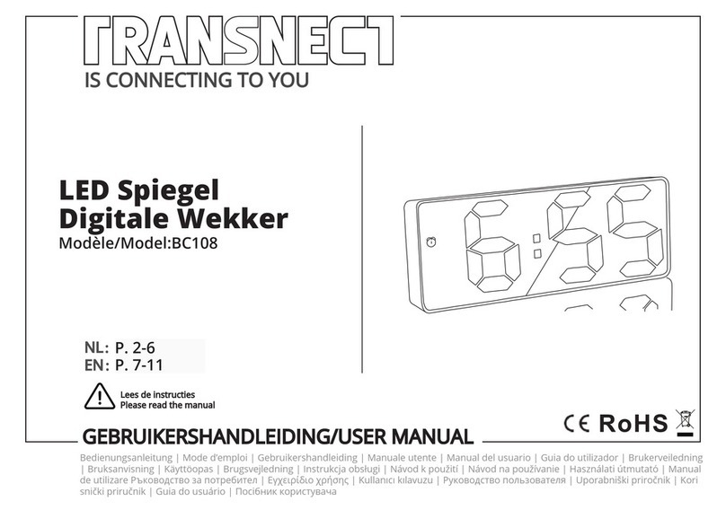 TRANSNECT BC108 Manual de usuario TRANSNECT BC108 Manual de usuario