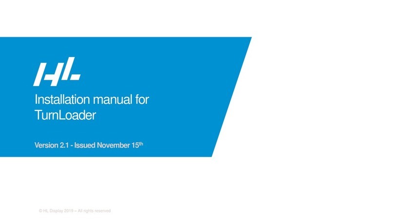 HL Display TurnLoader Manual de usuario