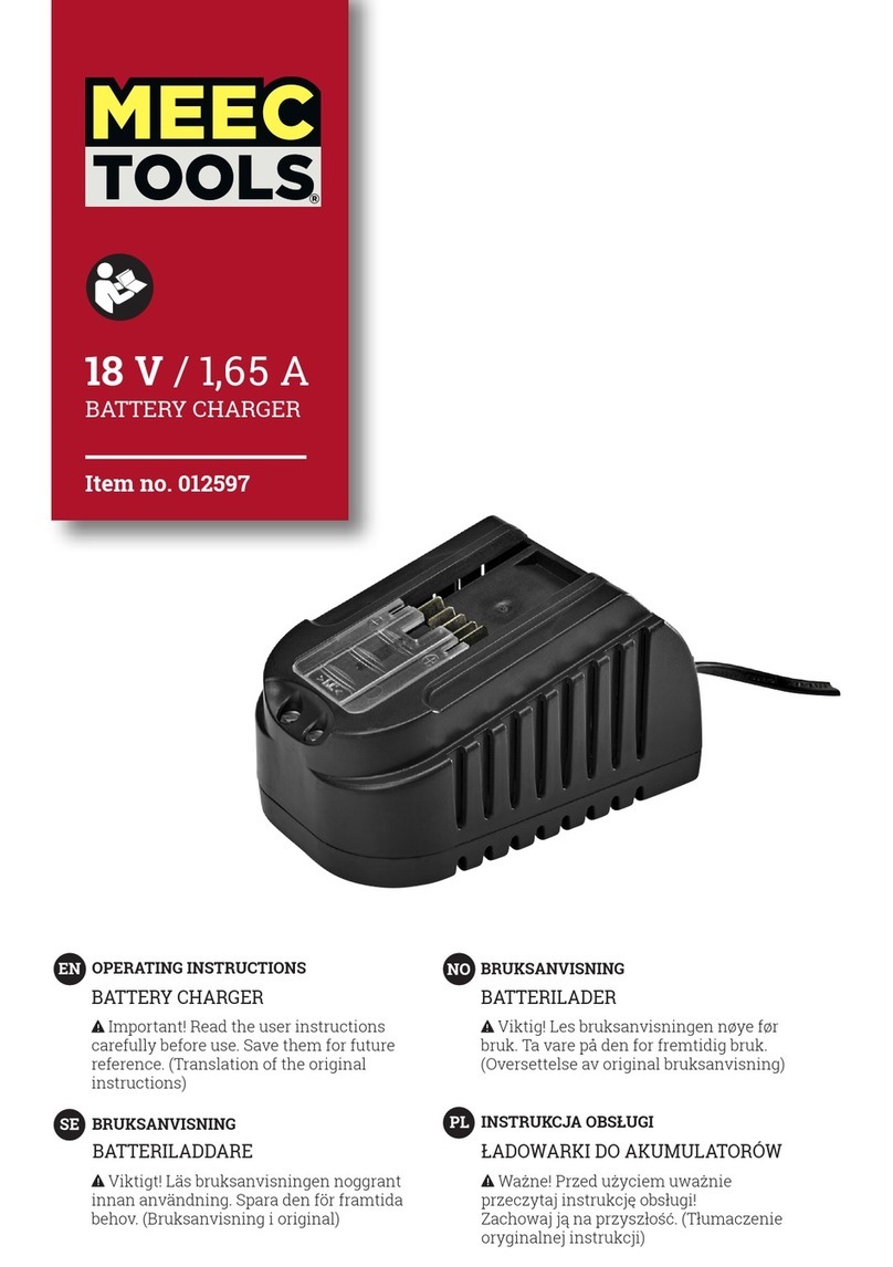 Meec tools 012597 Manual de usuario