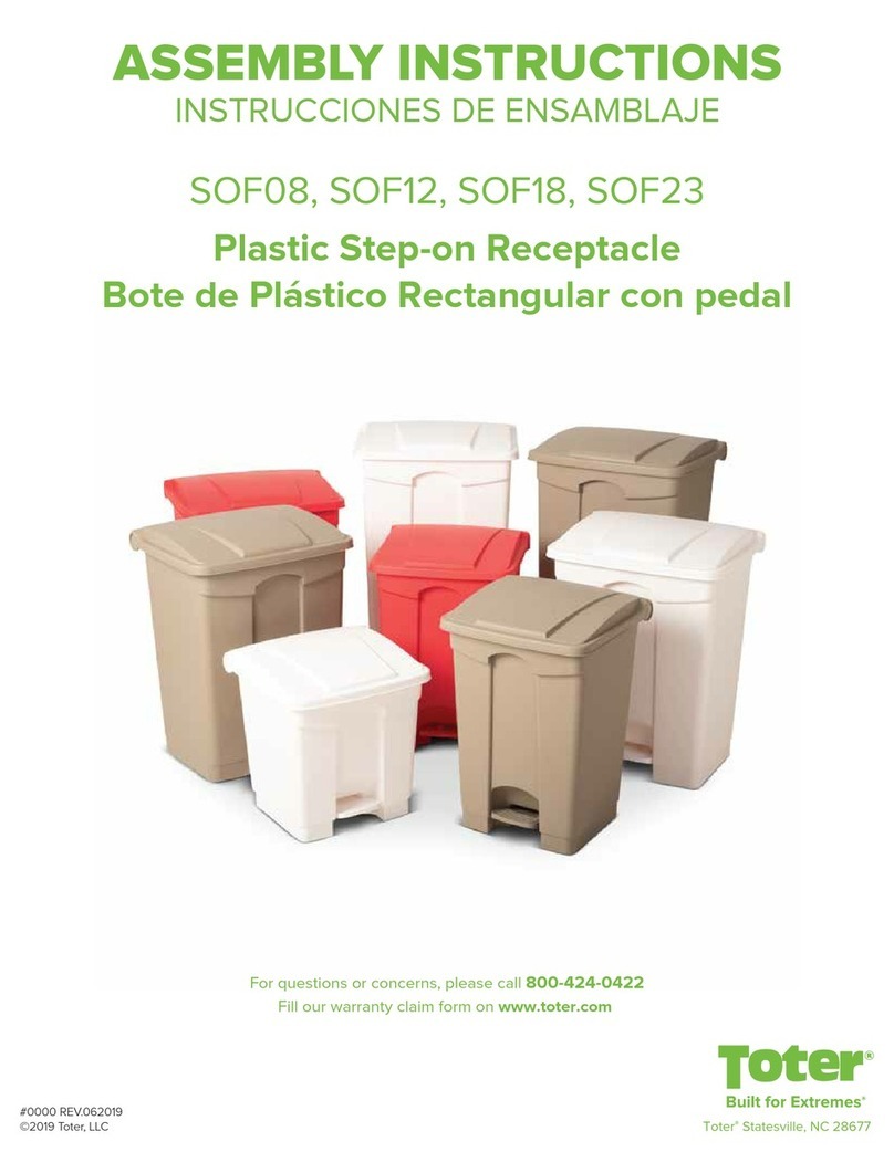 Toter SOF08 Manual de usuario