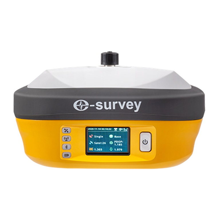 e-survey E800 Manual de usuario