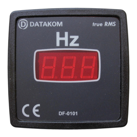 Datakom DV-0101 Manual de usuario Datakom DV-0101 Manual de usuario