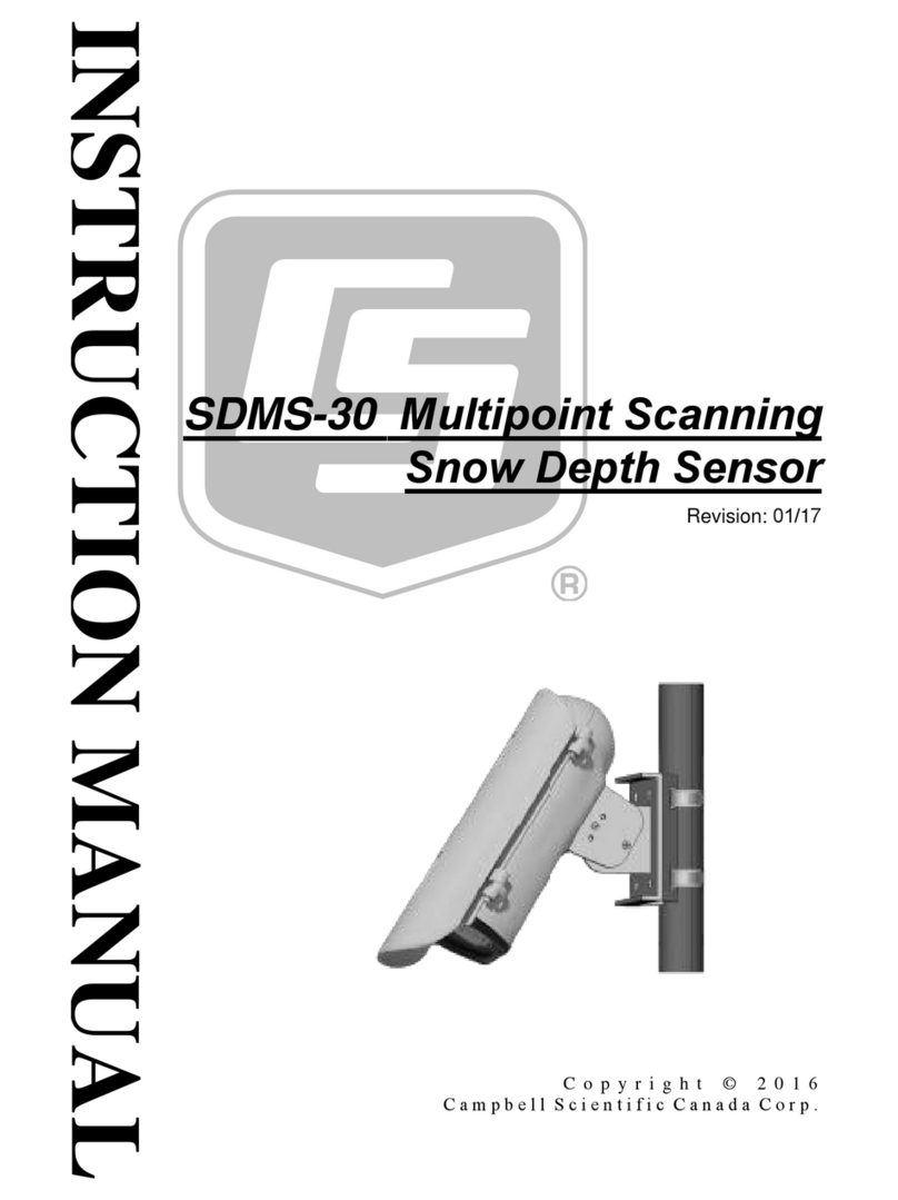 Campbell SDMS-30 Manual de usuario