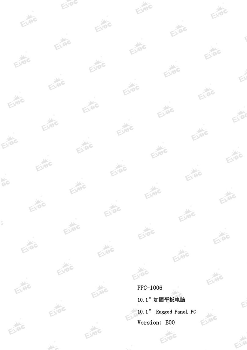 EVOC PPC-1006 Manual de usuario