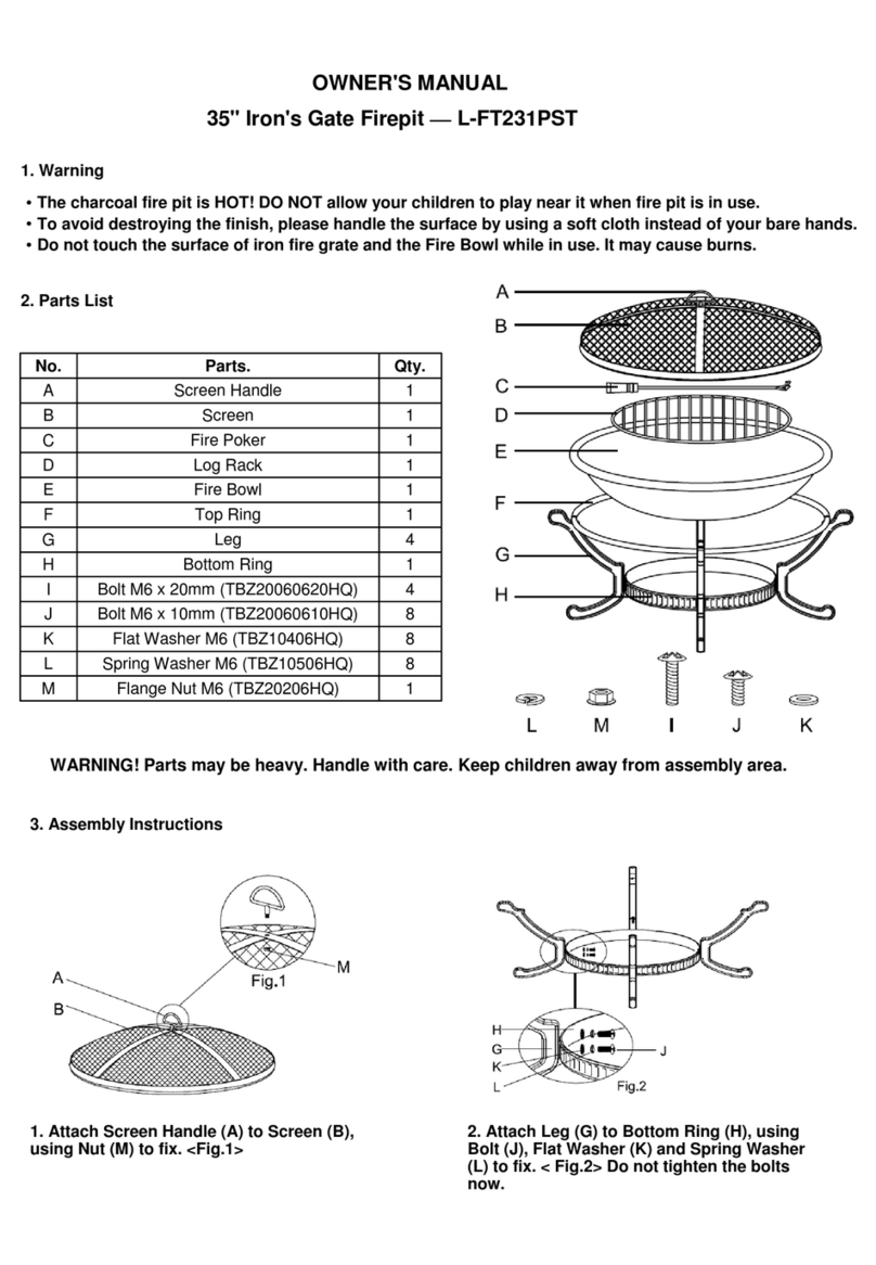 Sunjoy L-FT231PST Manual de usuario Sunjoy L-FT231PST Manual de usuario