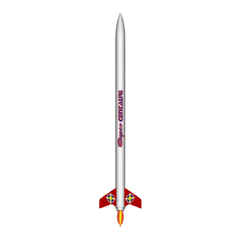 Model Rockets Super CENTAURI Manual de usuario