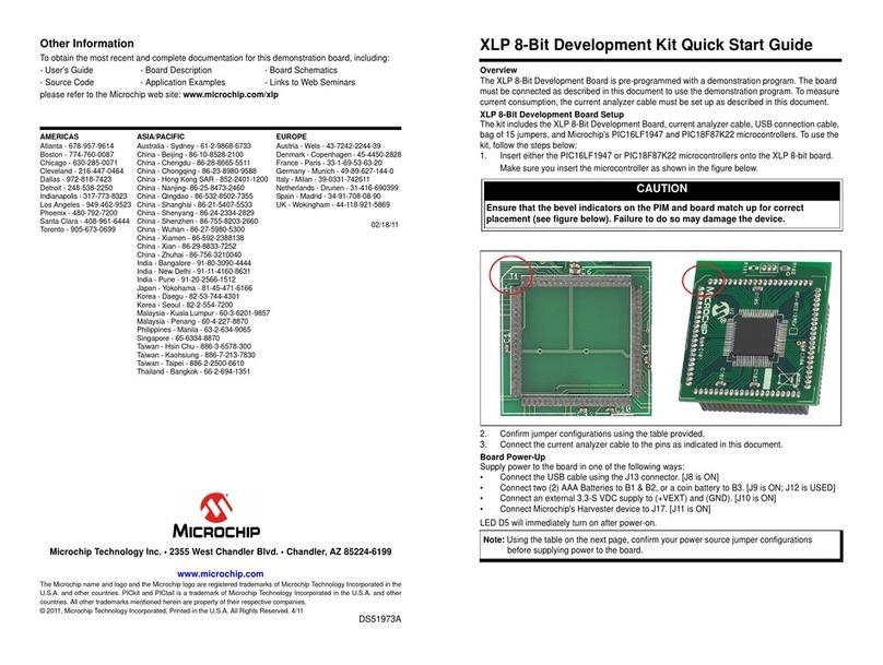 Microchip Technology XLP Manual de usuario