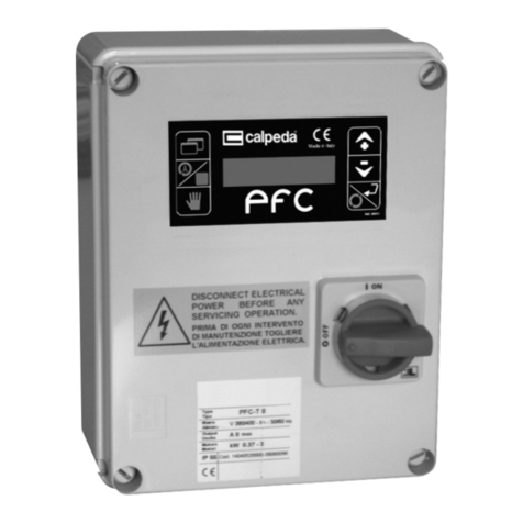 Calpeda PFC-T Manual de usuario