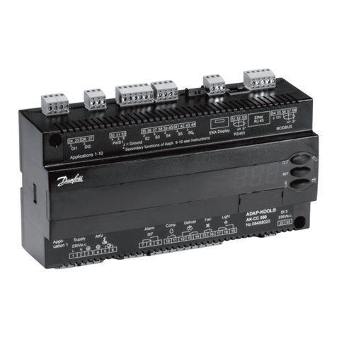 Danfoss AK-CC 550 Manual de usuario Danfoss AK-CC 550 Manual de usuario