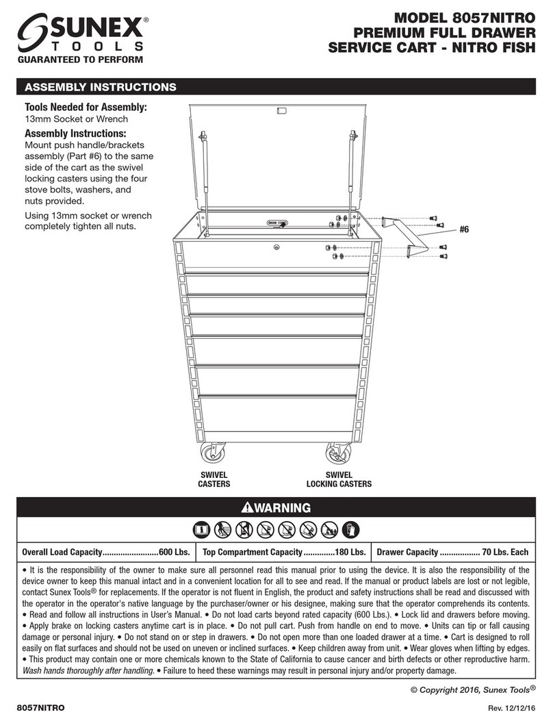 Sunex Tools 8057NITRO Manual de usuario
