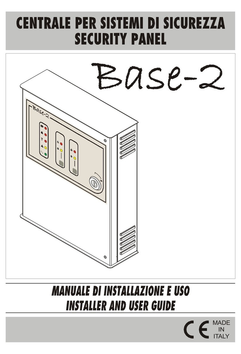 Bentel Security Base-2 Guía del usuario