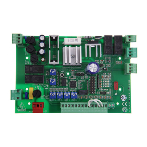 CAME ZN2 Manual de usuario