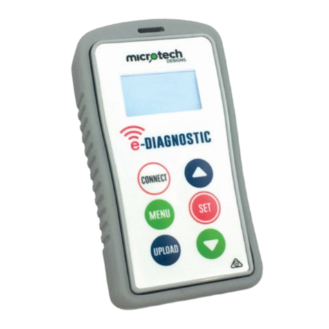 Microtech e-DIAGNOSTIC Manual de usuario
