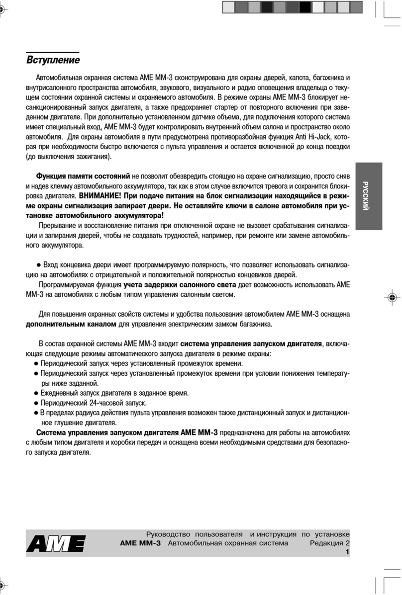 AME MM3 Manual de usuario