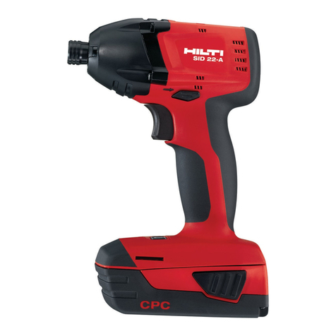Hilti SID 14-A Manual de usuario