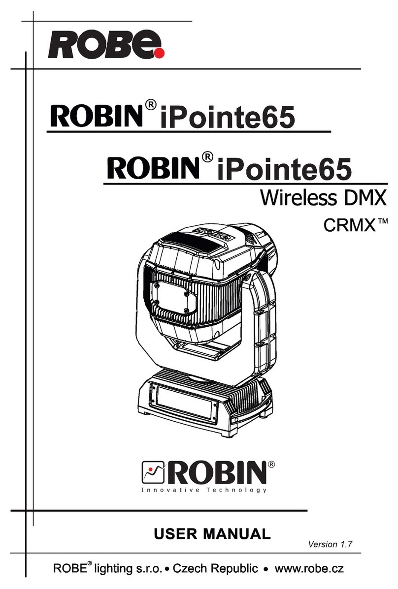 Robe ROBIN iPointe65 Manual de usuario