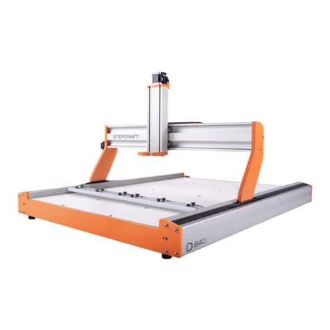 STEPCRAFT D Series Manual de usuario STEPCRAFT D Series Manual de usuario