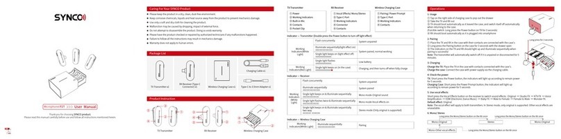 Synco P2T Manual de usuario