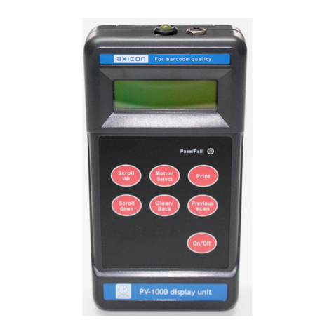 Axicon PV-1000 Manual de usuario