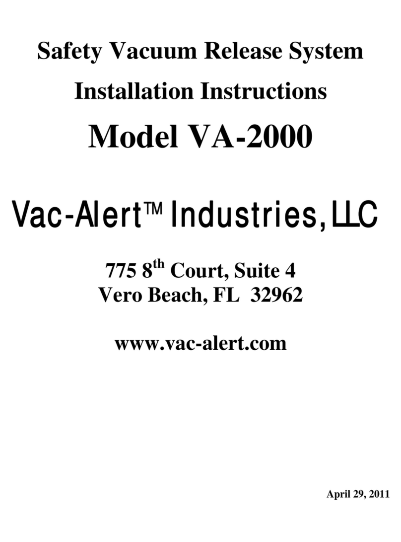 Vac - Alert VA-2000 Manual de usuario
