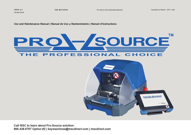 MSC Pro-Source Manual de usuario