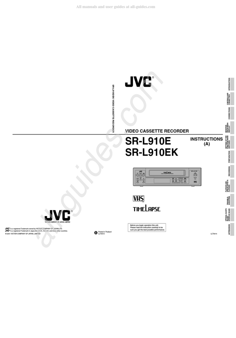 JVC SR-L910E Manual de usuario