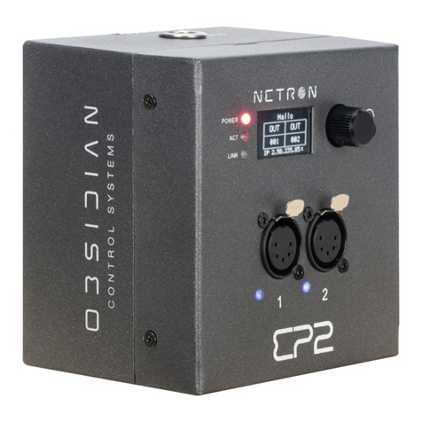 OBSIDIAN CONTROL SYSTEMS NETRON EP2 Manual de usuario