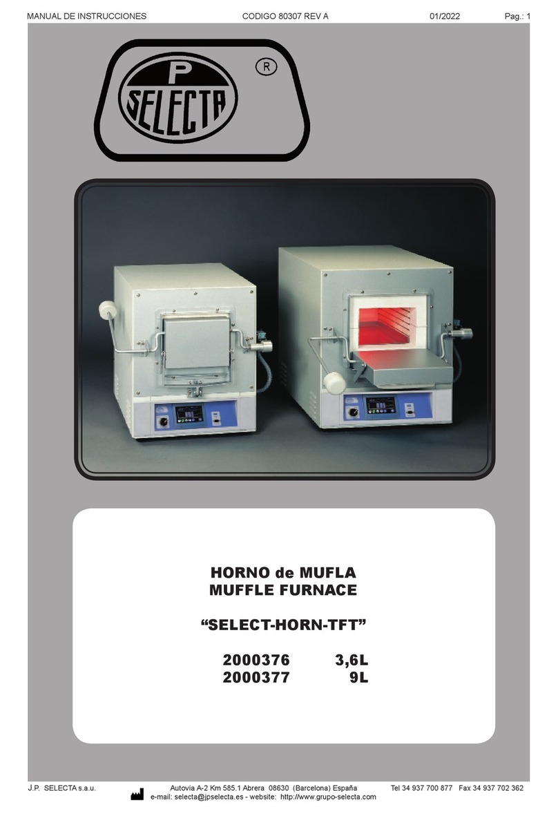 Selecta SELECT-HORN-TFT Manual de usuario