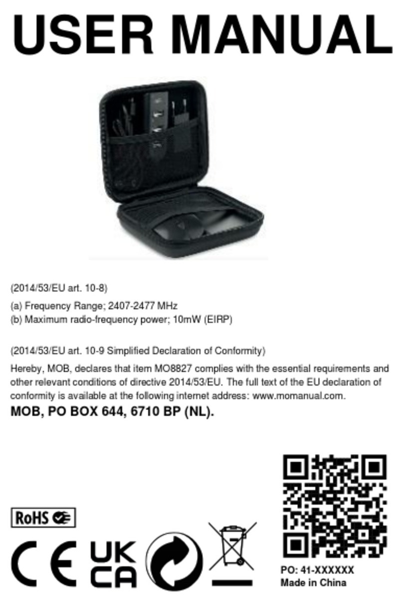 MOB POWERSET Manual de usuario