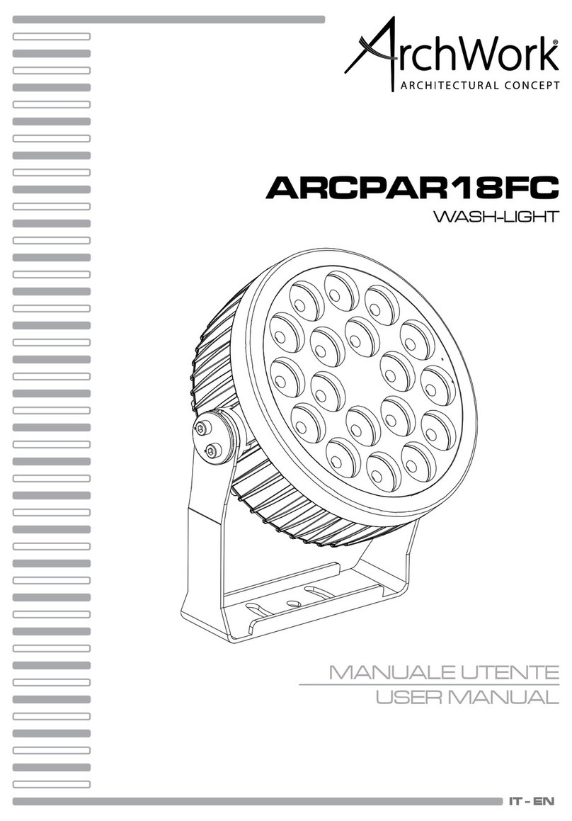 ArchWork ARCPAR18FC Manual de usuario