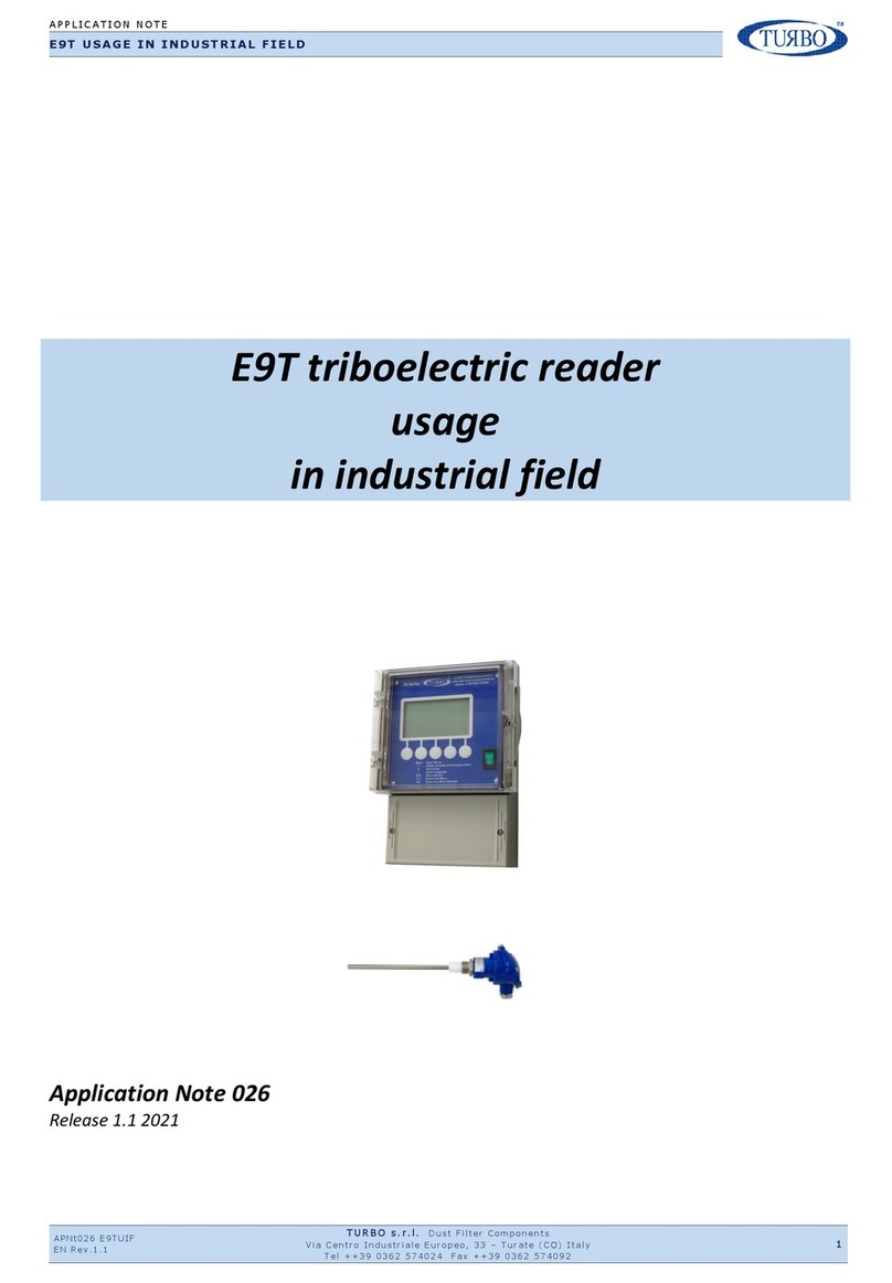 Turbo E9T Instrucciones de instalación y funcionamiento