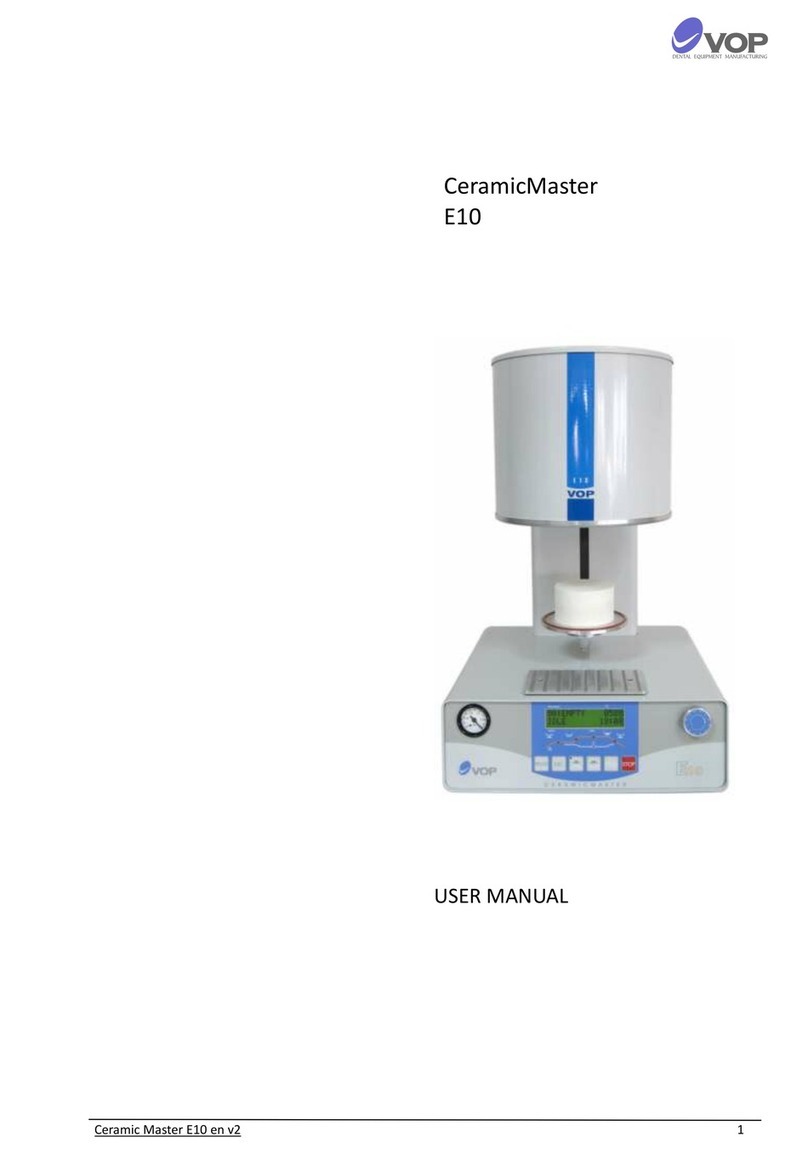 VOP CeramicMaster E10 Manual de usuario VOP CeramicMaster E10 Manual de usuario