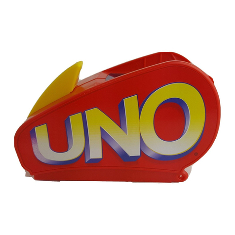 Mattel UNO ATTACK! Guía del administrador Mattel UNO ATTACK! Guía del administrador