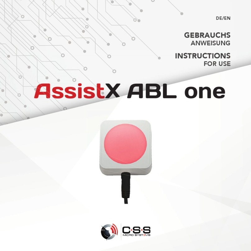 CSS AssistX ABL one Manual de usuario