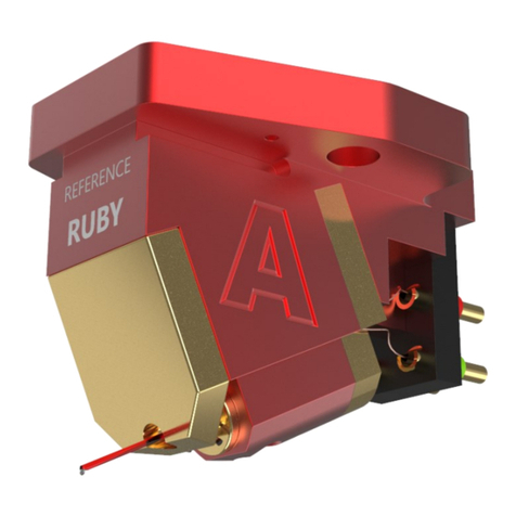 AVID HIFI REFERENCE RUBY Manual de usuario