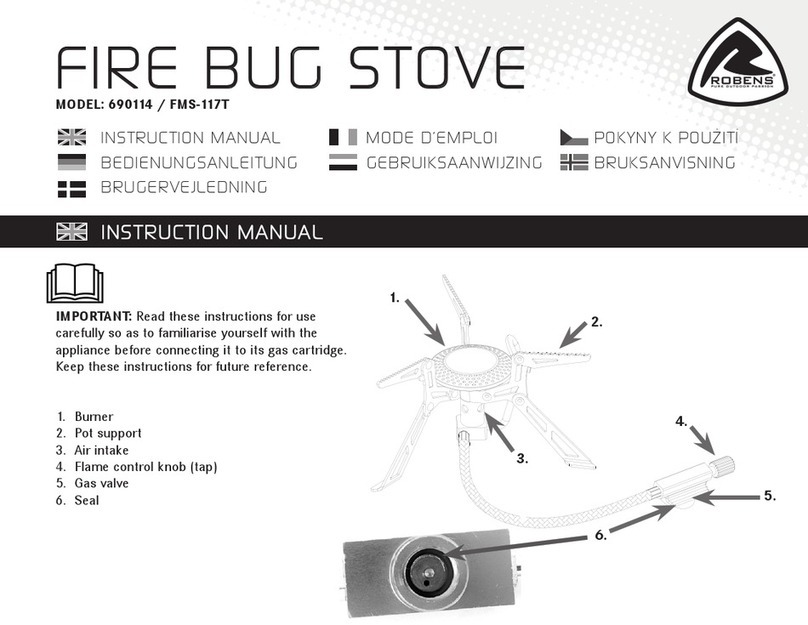 ROBENS FIRE BUG Manual de usuario
