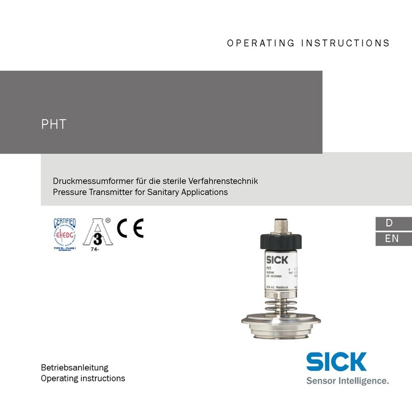 SICK PHT Manual de usuario