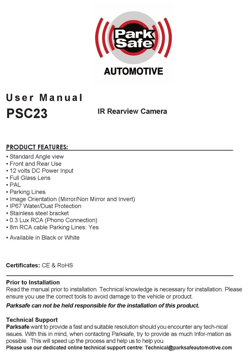 Park Safe PSC23 Manual de usuario