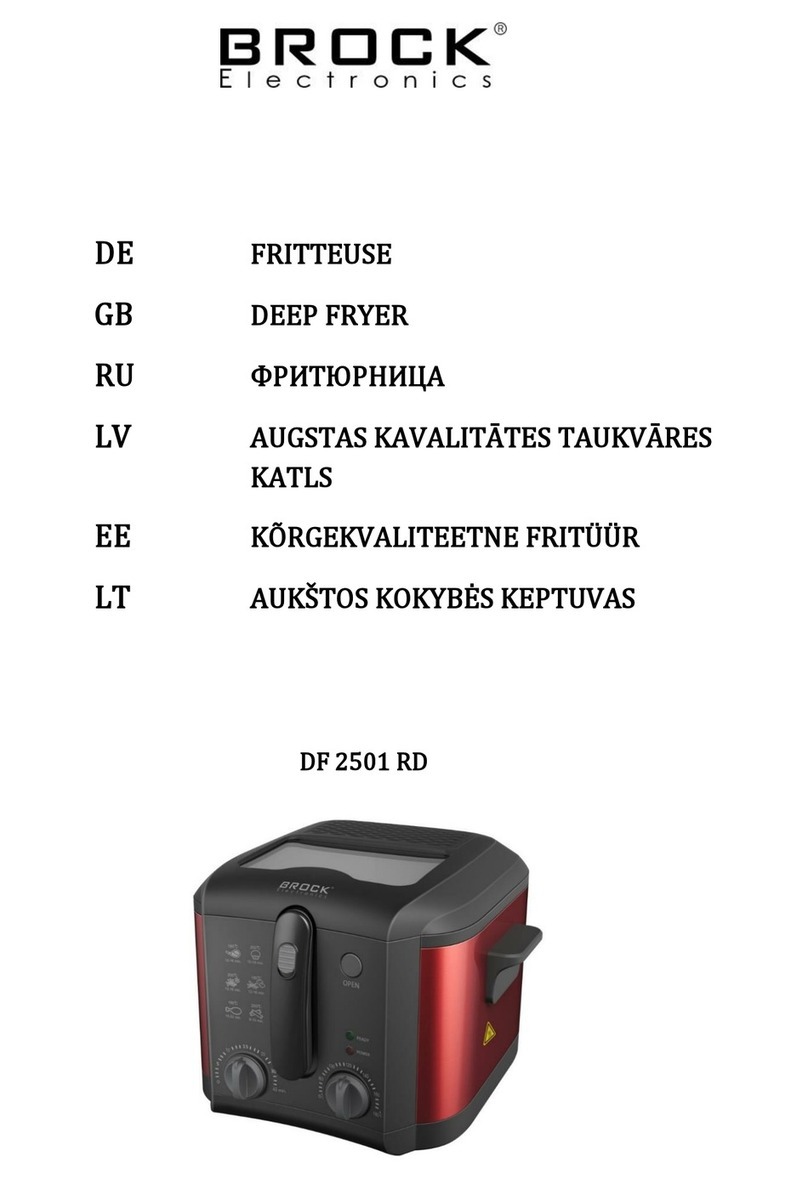 Brock DF 2501 RD Manual de usuario