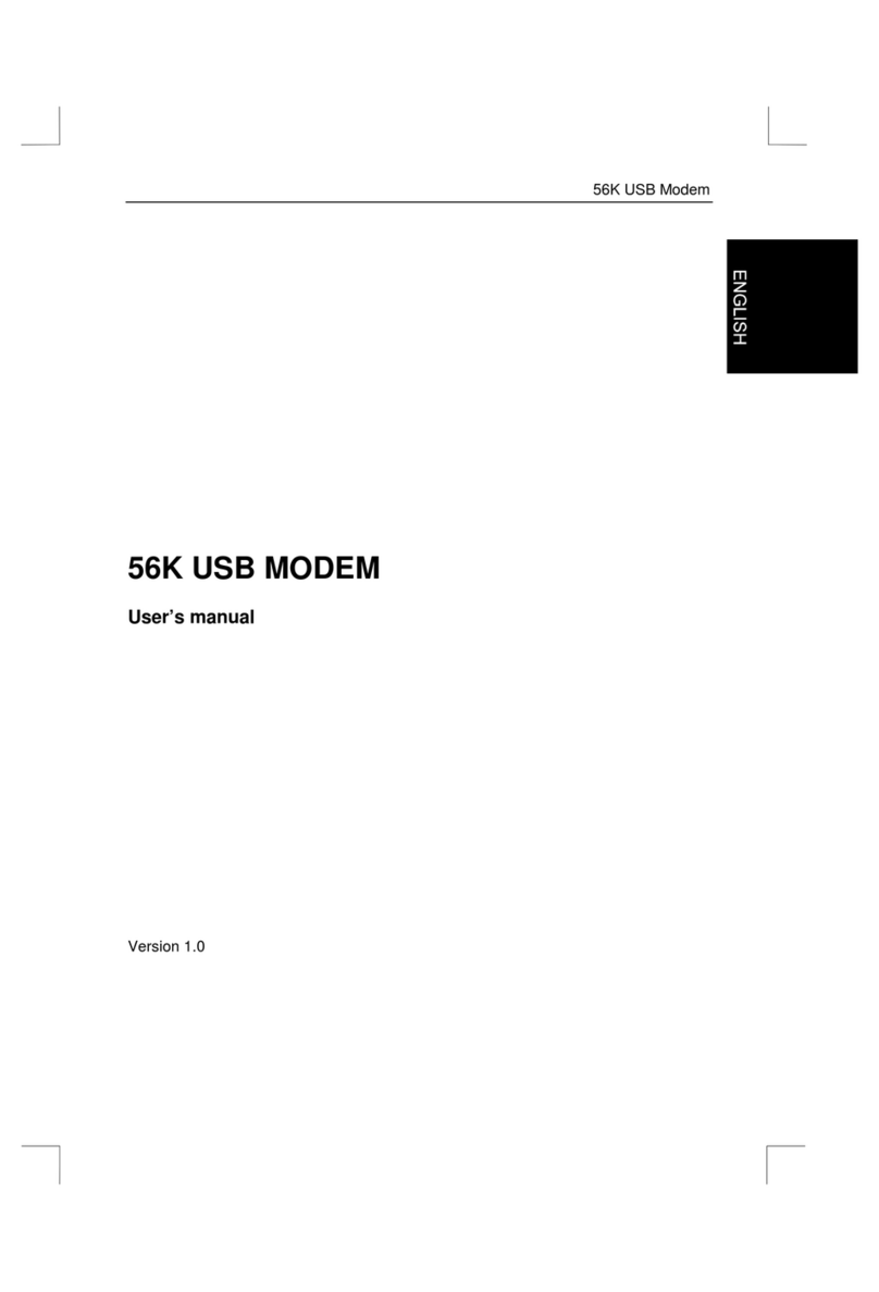 Trust 56K PC-CARD MODEM Manual de usuario