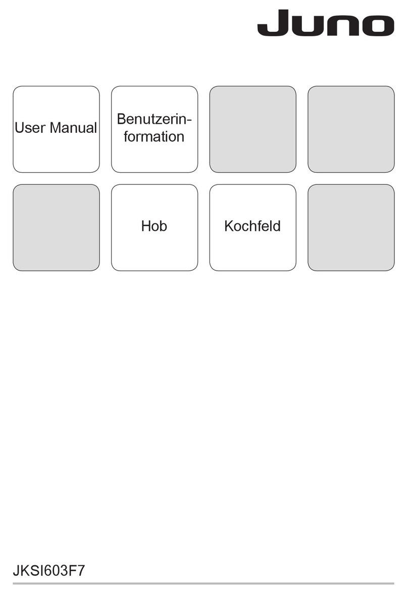 JUNO JKSI603F7 Manual de usuario