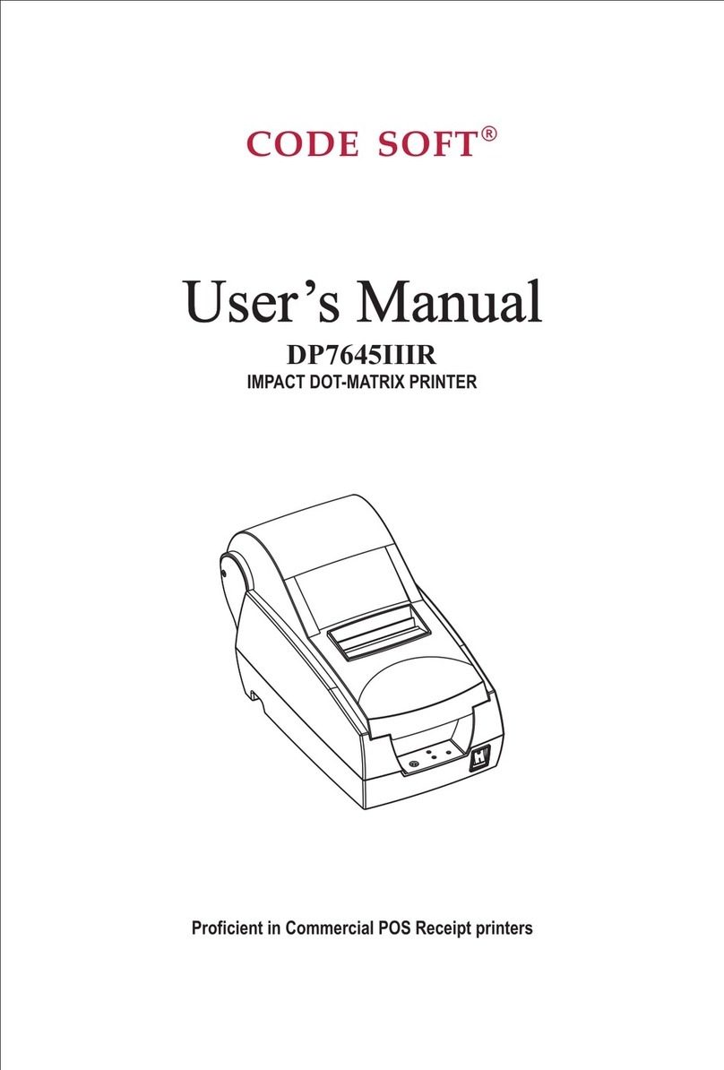 Codesoft DP7645IIIR Manual de usuario
