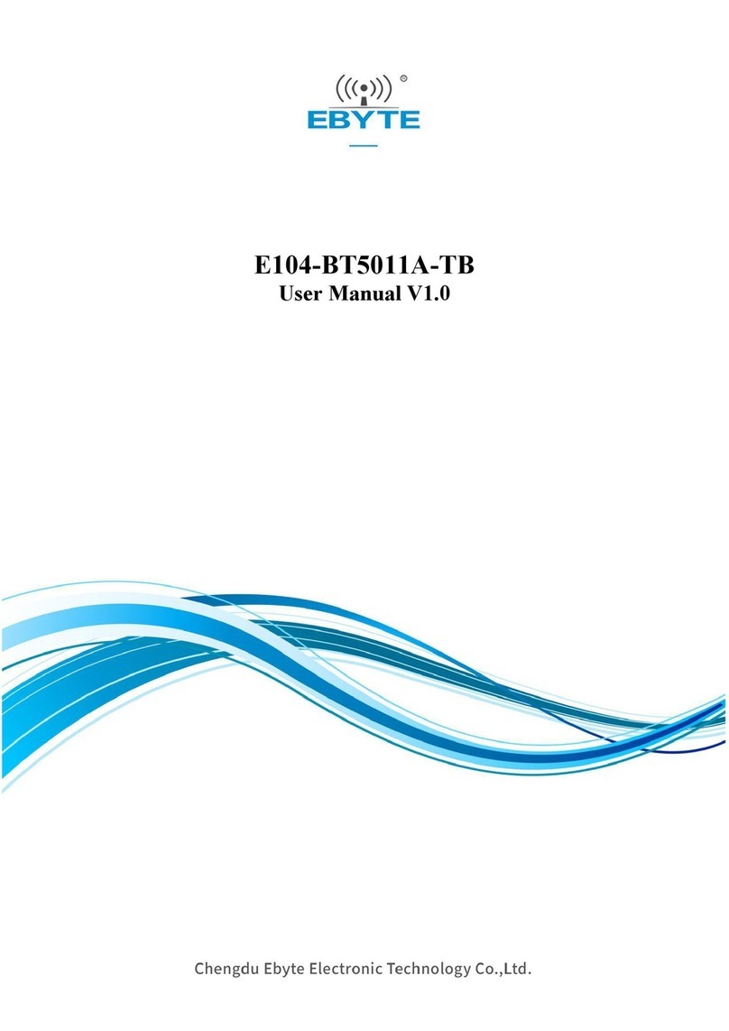 Ebyte E104-BT5011A-TB Manual de usuario