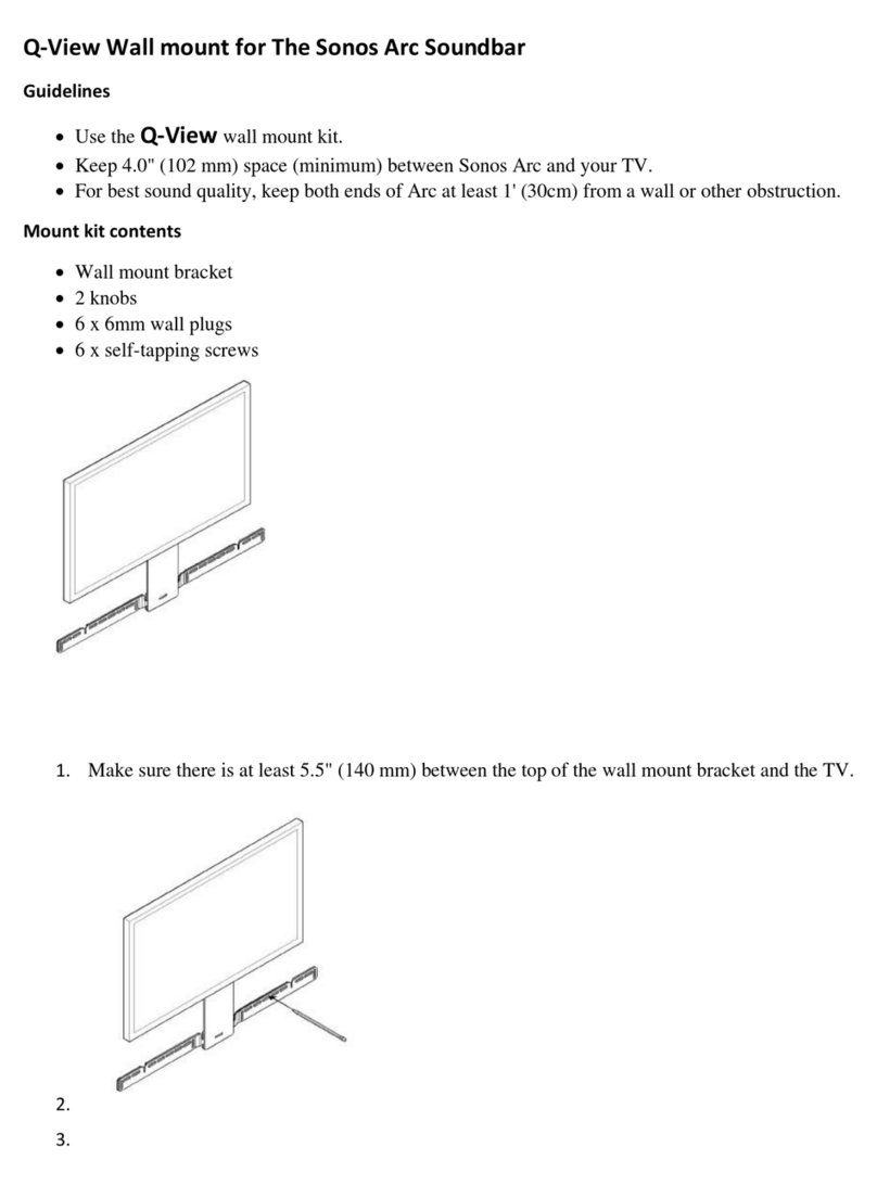 Sonos Q-View Manual de usuario
