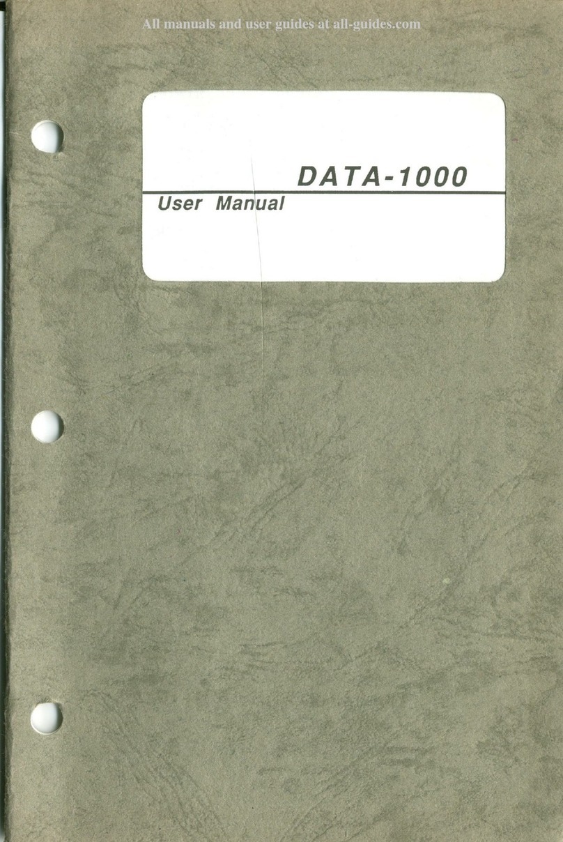 DTK Data-1000 Manual de usuario
