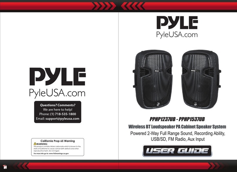 Pule PPHP1237UB Manual de usuario